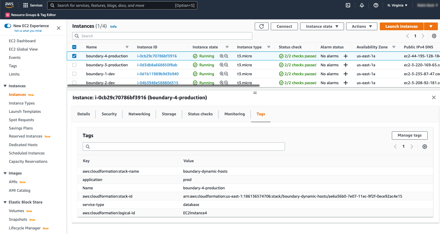 AWS EC2 Instances Summary